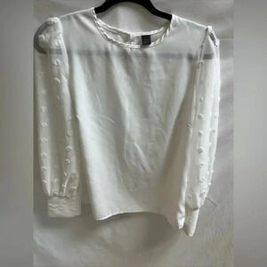 shein women's Size M Sheer Blouse